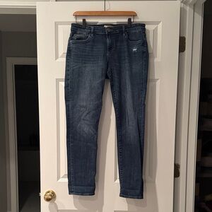 Kut from the Kloth Dark Blue Straight Leg Jeans
